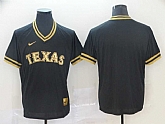 Rangers Blank Black Gold Nike Cooperstown Collection Legend V Neck Jersey,baseball caps,new era cap wholesale,wholesale hats